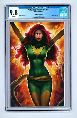 Buy X-Men: Facsimile Edition #101 CGC 9.8 (2023) - Szerdy  Virgin  Edition - Phoenix • 48.18£