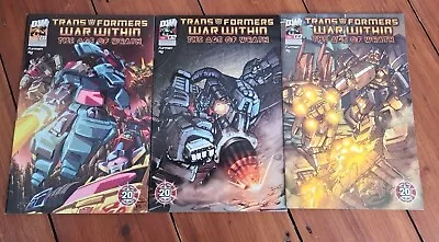 Buy Transformers: The War Within (The Age Of Wrath) #1-3 Full Set Comics 2004 • 8£