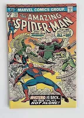 Buy Amazing Spider-Man 141 VF+NM- WP, 1st App 2nd Mysterio With Marvel Value Stamp • 67.96£