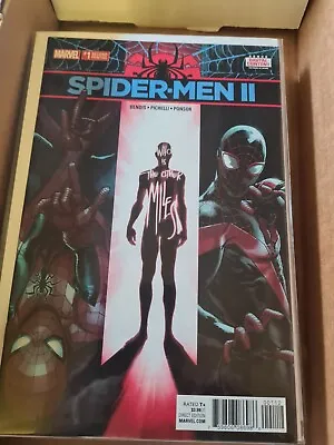 Buy Marvel Spider-Men II #1 2017 Ltd. Series High Grade Unread 2nd Print Variant • 7.62£