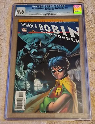 Buy All Star Batman And Robin #10 RECALLED Variant (visible Obscenities) CGC 9.6 NM • 39.99£