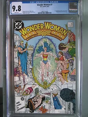 Buy Wonder Woman #7 CGC 9.8 WP 1987 1st App New Cheetah (Doctor Barbara Ann Minerva) • 125.50£