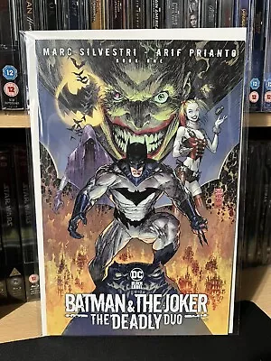 Buy Batman & The Joker: The Deadly Duo #1 Mark Silvestri Variant Cover (A) DC Black • 1.99£
