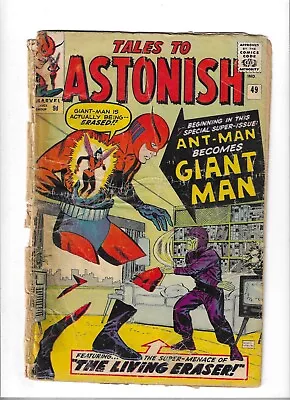 Buy Tales To Astonish # 49 Poor/Fair [1st Giant Man] • 49.95£