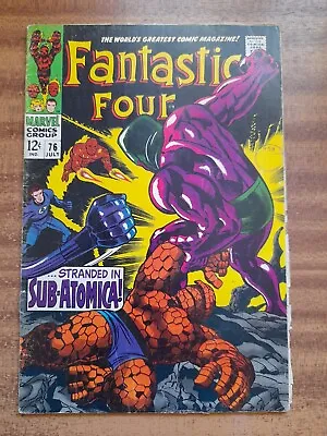 Buy Fantastic Four 76 1968 GD • 10£