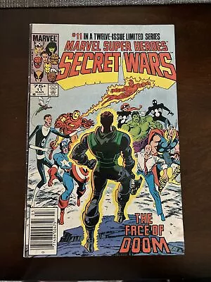 Buy Marvel Super Heroes Secret Wars # 11 Newsstand - Mike Zeck Cover 8.0 • 12.74£