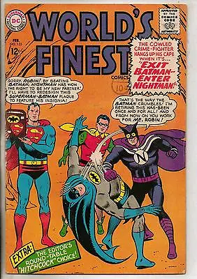 Buy DC Comics Worlds Finest #155 February 1966 Superman & Batman F+ • 22£