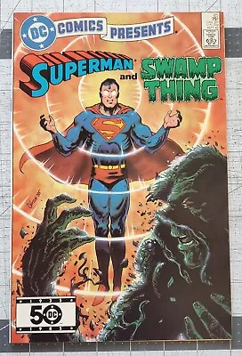 Buy DC Comics Presents #85 (DC, 1985) Superman And Swamp Thing Alan Moore VF/NM • 7.22£