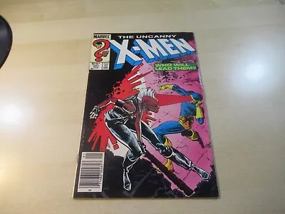 Buy Uncanny X-men #201 Marvel Copper Age Newsstand 1st Baby Cable Whilce Portacio • 8.67£