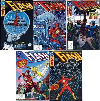 Buy Flash #56 #57 #58 #59 #60 (dc 1991-92) Near Mint First Prints White Pages • 16.99£