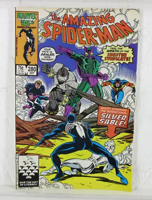 Buy AMAZING SPIDER-MAN #280 * Marvel Comics *1986 - Sinister Syndicate - Sable • 5.96£