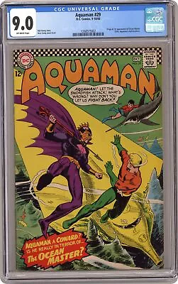 Buy Aquaman #29 CGC 9.0 1966 1268515002 1st App. Ocean Master • 717.67£