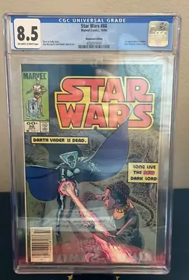 Buy Star Wars 88 10/84 Marvel Comics Newsstand Edition CGC 8.5 • 51.36£