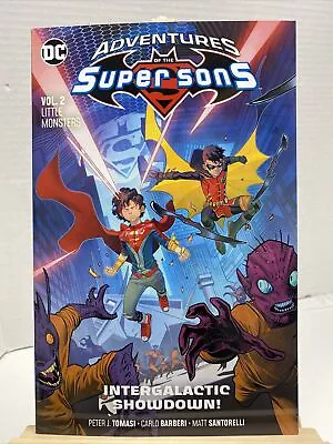 Buy Adventures Of The Super Sons Vol 2 Little Monsters 1st Print 10/18/19 *NEW* TPB • 13.58£