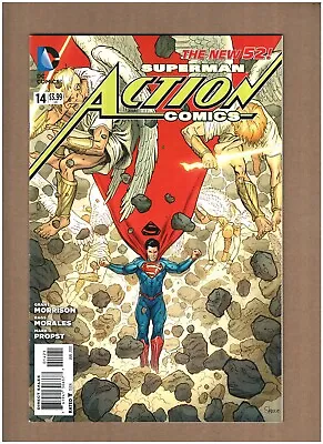 Buy Action Comics #14 DC Comics 2013 New 52 Superman Skroce Variant VF+ 8.5 • 1.95£