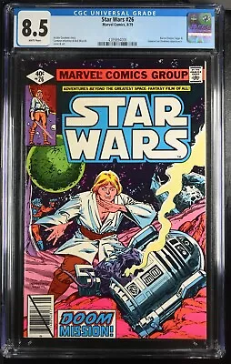 Buy Star Wars #26 CGC 8.5 White Pages • 43.54£