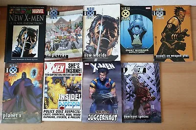 Buy X-Men Graphic Novel Bundle X9 Marvel Comics • 25£