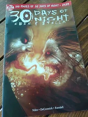 Buy 30 Days Of Night Eben And Stella IDW Comic 2018 NILES DECONNICK RANDALL 100 Page • 4.99£