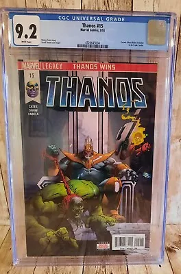 Buy Thanos Vol. 2 #15 March 2018 CGC 9.2 NM- • 60.71£