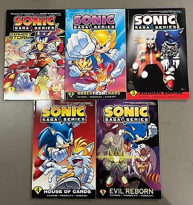 Buy Sonic Saga Series TPB Lot 1-5 • 177.89£