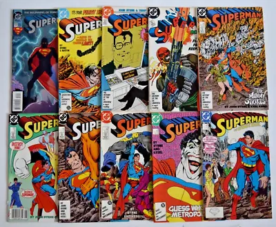 Buy Superman (1987) 102 Issue Comic Run #0-158 Dc Comics • 316.59£