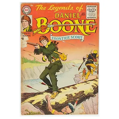 Buy LEGENDS OF DANIEL BOONE #1 VG/FN (DC 1955) Scarce | Nick Cardy | Premiere Issue! • 98.86£