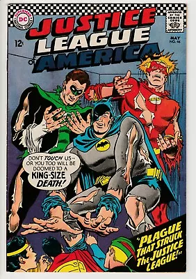 Buy Justice League Of America #44 • 1964 Vintage DC 12¢ • Batman Flash Green Lantern • 4.20£