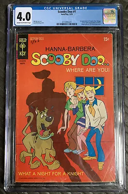 Buy Scooby Doo #1 Gold Key  Rare 1st Appearance Of Scooby Doo  CGC 4.0 4113985021 • 1,575£