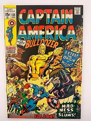 Buy Captain America #133 - Origin Of MODOK - Near Mint- • 62.28£