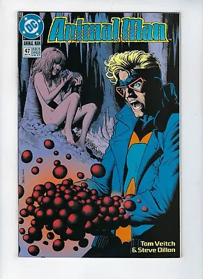 Buy ANIMAL MAN # 47 (DC Comics, Veitch/Dillon/Bolland Cvr. MAY 1992) VF/NM • 2.95£