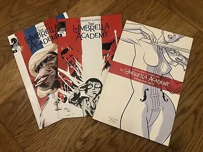 Buy Umbrella Academy Comic Bundle-x2 Comics, X1 Apocalypse Suite-Dark Horse Comics • 15£