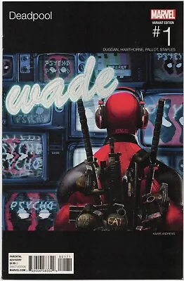 Buy Deadpool #1 Marvel Comics Hip Hop Variant Cover By Kaare Andrews NM 2016 • 15.83£
