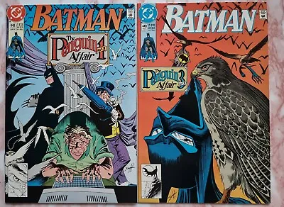 Buy Batman (1940) Issue 448 And 449 The Penguin Affair (Parts 1 And 3) • 5.02£
