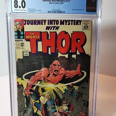 Buy Journey Into Mystery #121 - CGC 6.0 - OWTW Pages • 154.36£