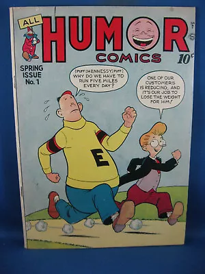 Buy All Humor Comics 1 Vg F First Issue Quality 1946 • 59.27£