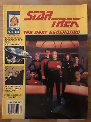 Buy Star Trek Next Generation #2 - Marvel UK Comics - 1st Dec 1990 - Bagged • 3.97£