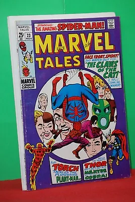 Buy Marvel Tales #12 Spider-Man Green Goblin Thor Wasp Human Torch  1968 • 5.55£