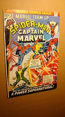 Buy Marvel Team-up 16 *high Gr* Spider-man Captain Marvel Vs Basilisk 1st Appearance • 23£