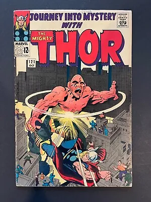 Buy Journey Into Mystery #121 Marvel Comics 1965 Thor Vs Absorbing Man Kirby Nice! • 63.29£