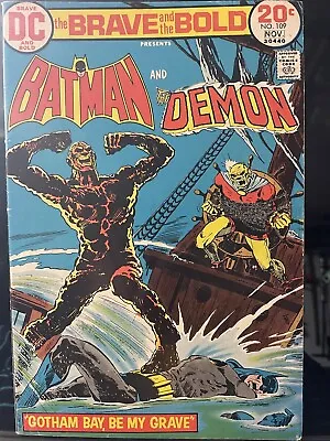 Buy Brave And The Bold - #109 VG/FN The Demon - DC Comics 1973 • 7.10£