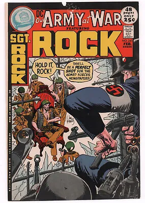 Buy Our Army At War #241 Cover Proof - Sgt. Rock - Joe Kubert's File Copy W COA 1972 • 119.05£