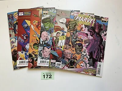 Buy History Of The Marvel Universe…….#1-6…..variants…..waid…..6 X Comics…..LOT….172 • 34.99£