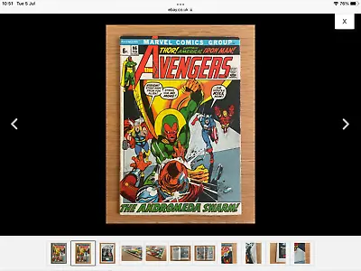 Buy Avengers #96 | Kree-Skrull| Neal Adams Art | FN + Iconic Vision Cover  • 37.95£