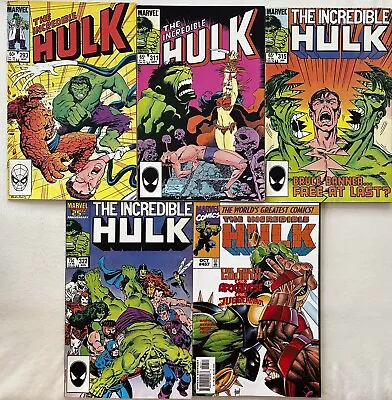 Buy Incredible Hulk #293 311 315 322 457 Vs Thing Juggernaut Lot 1984 • 19.98£