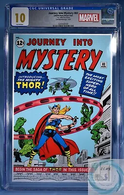 Buy Marvel Journey Into Mystery #83 1oz .999 Silver Foil CGC10 • 300.42£