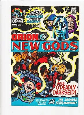 Buy NEW GODS # 2 -  JACK KIRBY ART  DC BRONZE AGO COMIC  1st Darkseid On Cover • 23.99£