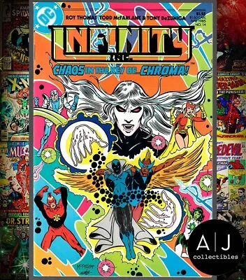 Buy Infinity Inc #14 DC 1985 Key 1st Todd McFarlane Cover Art NM- 9.2 • 35.59£