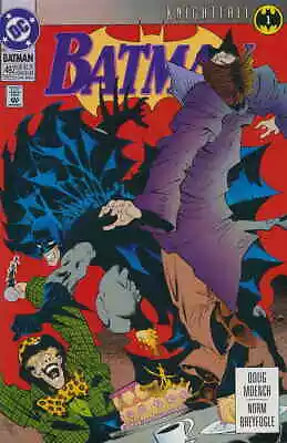 Buy Batman #492 FN; DC | Knightfall 1 Kelley Jones 1st Print - We Combine Shipping • 4.73£