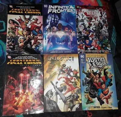 Buy DC Justice League Graphic Novels - Lot Of X6 • 45£
