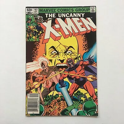 Buy Uncanny X-Men #161 (1982) Origin Of Magneto VF Copy - Off White/White Pages • 15.98£